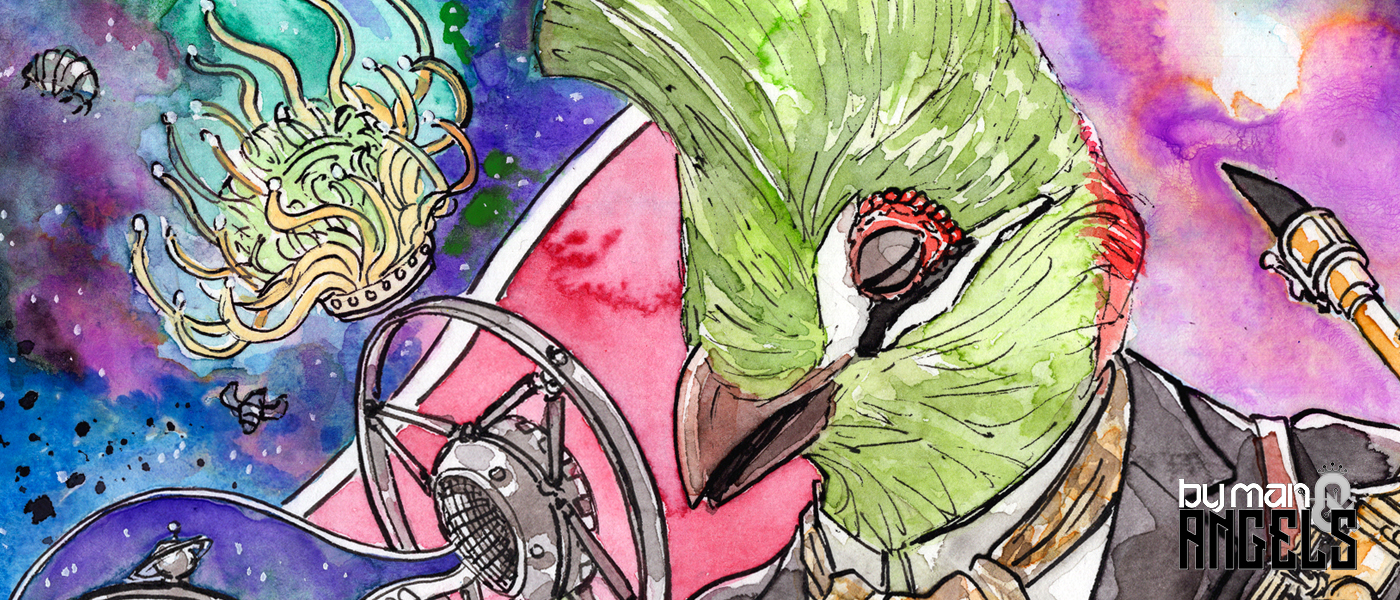 By Man And Angels Header Art