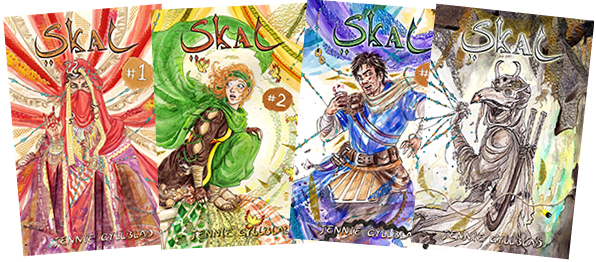 Skal comic covers