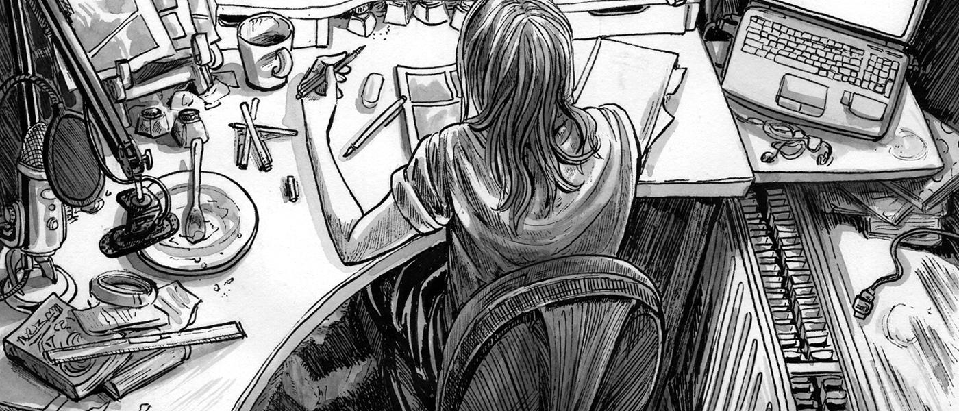 Horror Comics Header Art