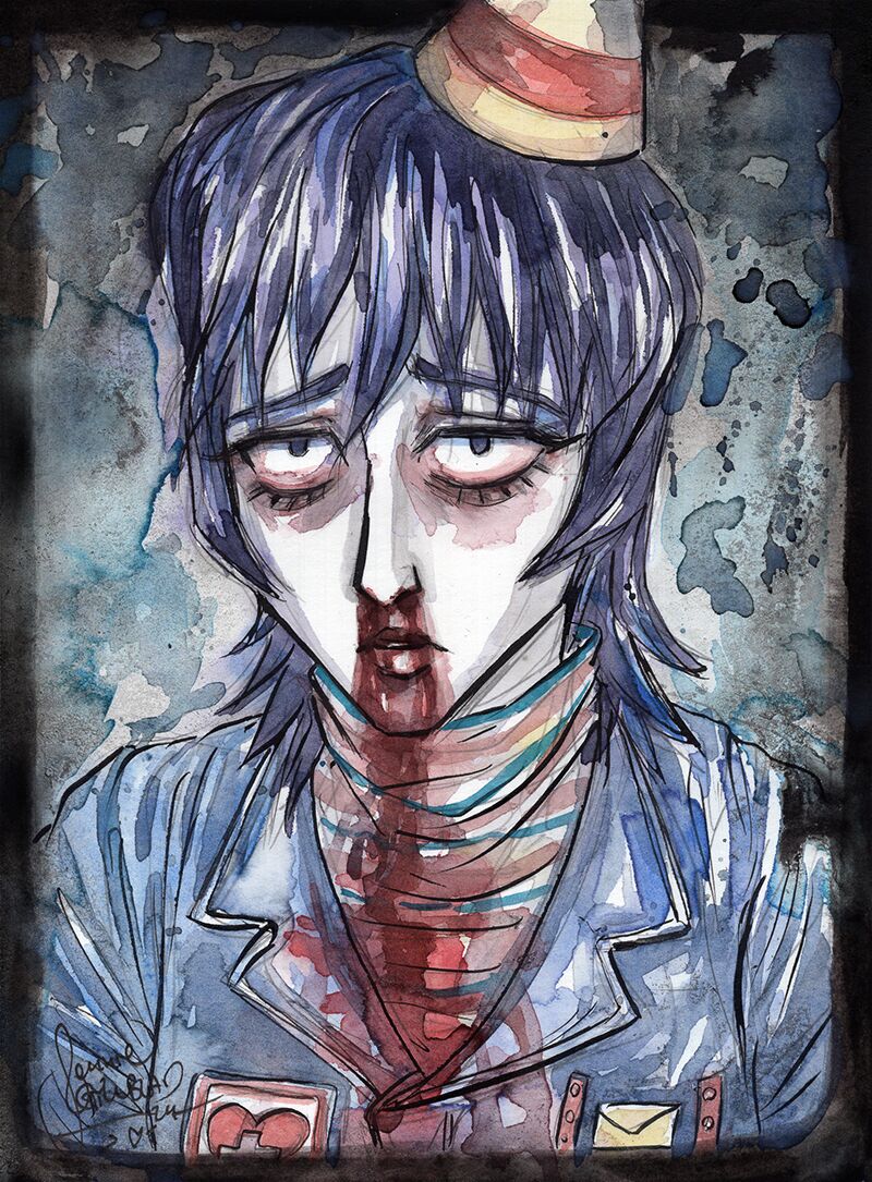 Illustration: Anya from Mouthwashing.