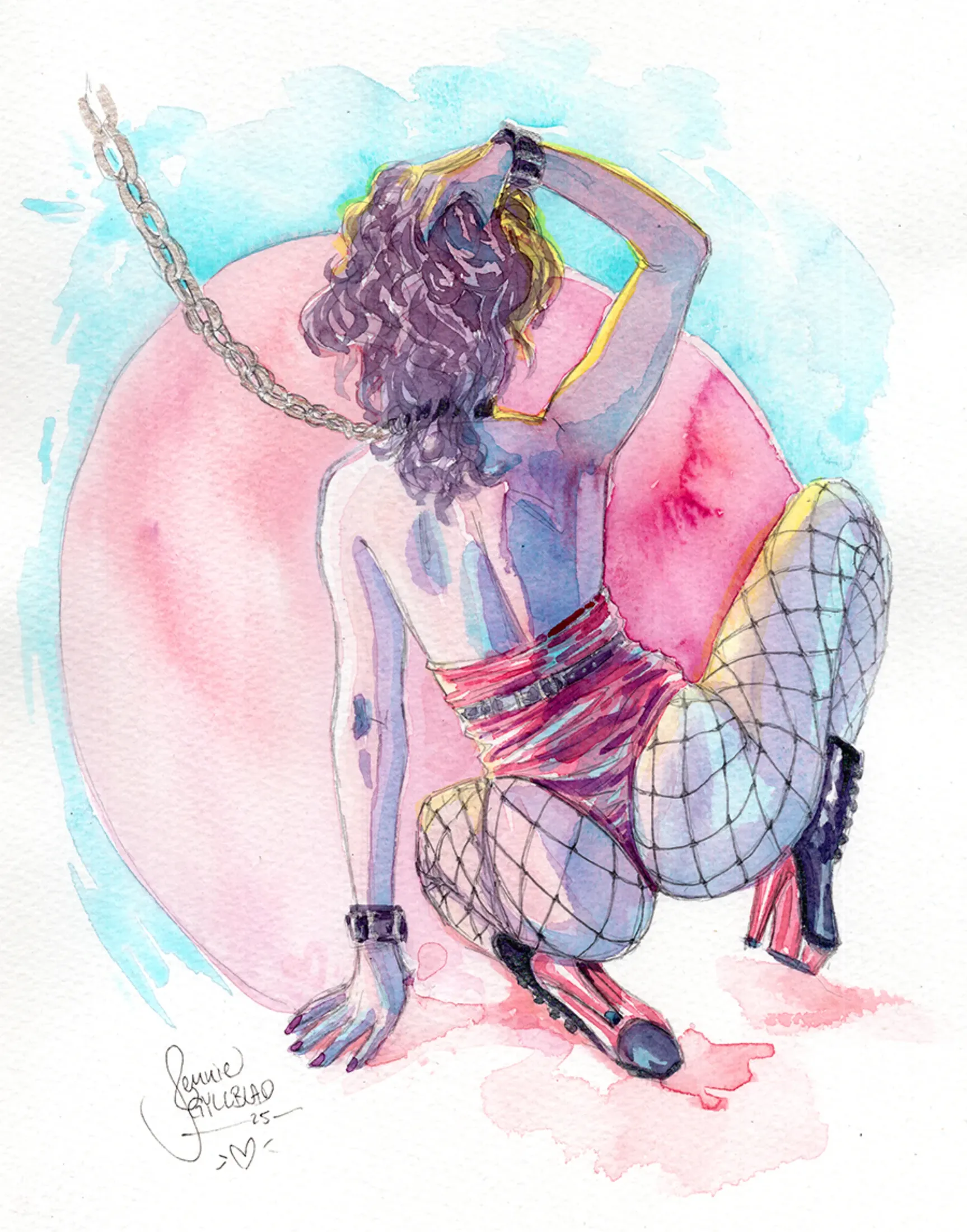 Sold original artwork: Arsenic.