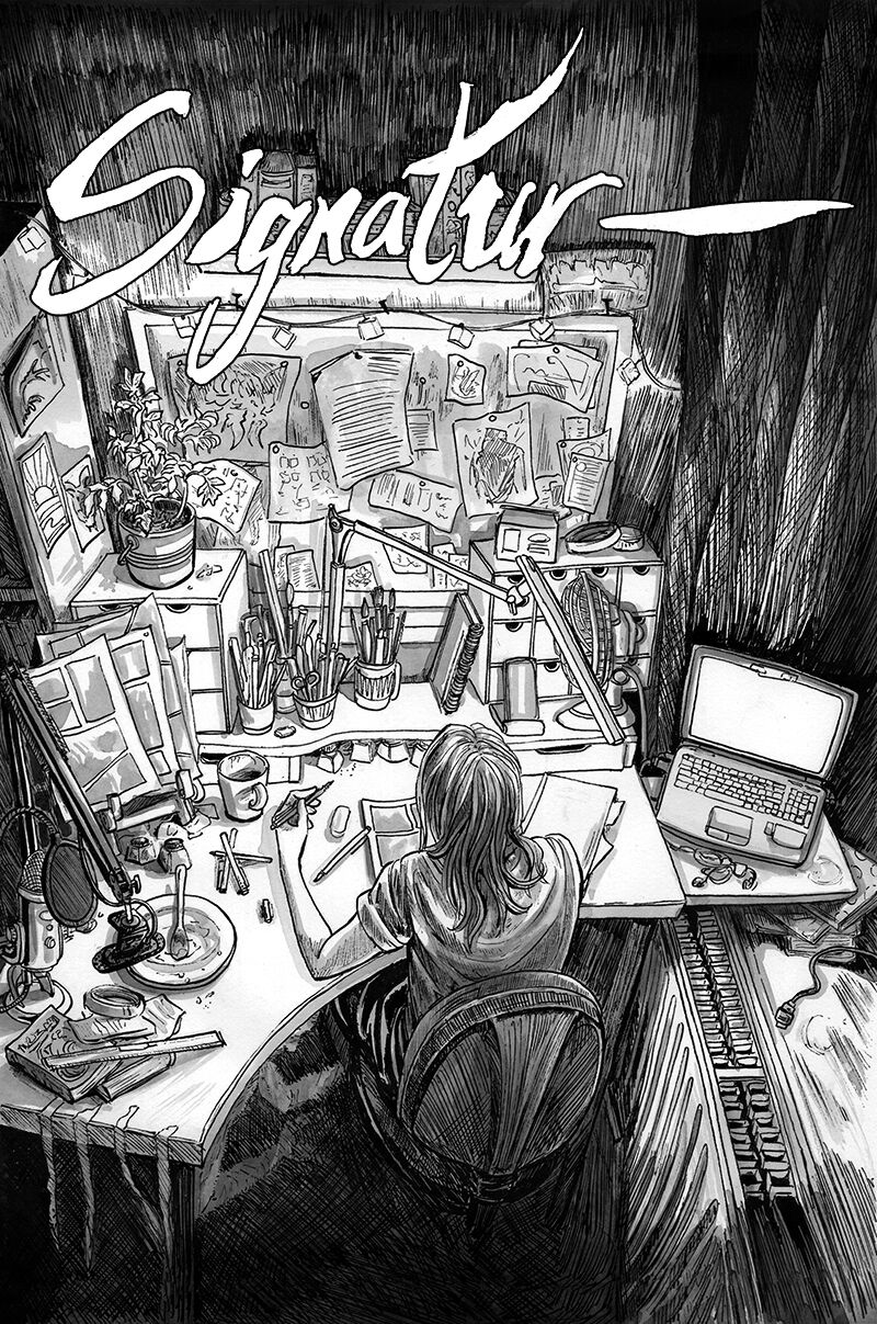 Signatur sample page 1.